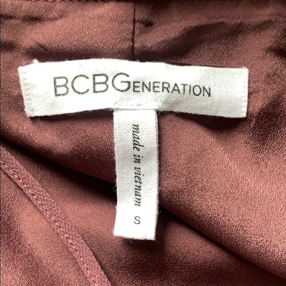 Revolve BCBGeneration mauve halter neck ruffle dress! - Picture 5 of 8